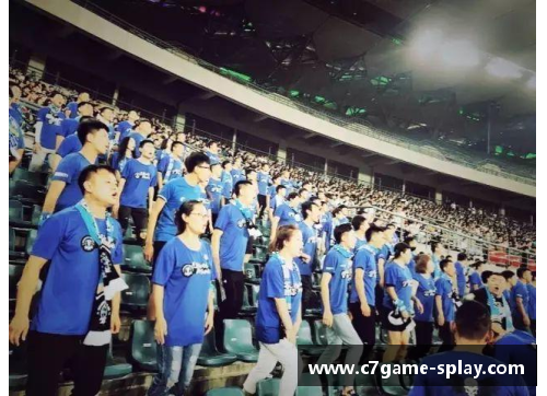C7娱乐狂热球迷！现场助威气势如虹 - 副本
